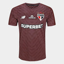 Camisa São Paulo 26/27 Goleiro New Balance Masculina - Vinho
