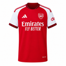 Camisa Arsenal 26/27 - Branco + Vermelho - Versão Torcedor