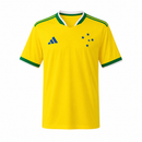 Camisa Masculina Cruzeiro Brasil Adidas 2026 - Amarelo+Verde
