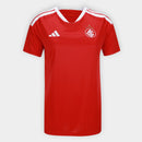 Camisa Internacional I 26/27 Adidas Feminina - Vermelho