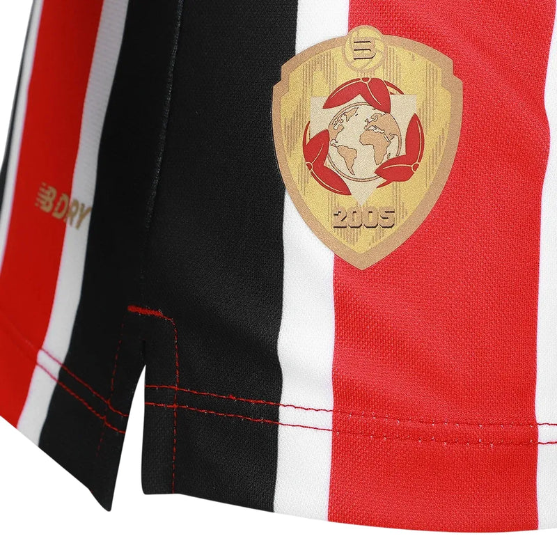 Camisa São Paulo Feminina Away 25/26 - Vermelha e Preta
