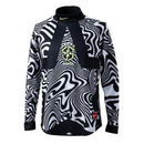 Camisa Brasil Manga Longa Goleiro 26/27 Torcedor Masculina - Preto+Branco