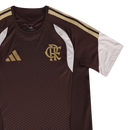 Camisa Flamengo 26/27 Treino Marrom - Adidas Versão Torcedor