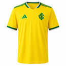 Camisa Masculina internacional Brasil Adidas 2026 - Amarelo+Verde